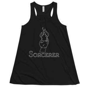 Women's Sorcerer D&D Tank Workout Apparel Funny Merchandise