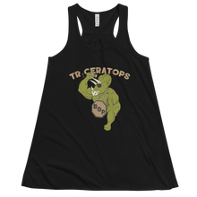 Load image into Gallery viewer, Women&#39;s Triceratops Tank Workout Apparel Funny Merchandise