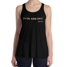 Load image into Gallery viewer, Women&#39;s F*#k Arm Day Tank Workout Apparel Funny Merchandise