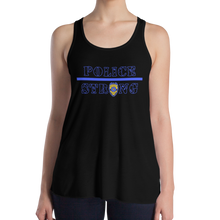 Load image into Gallery viewer, Women&#39;s Police Strong Tank Workout Apparel Funny Merchandise