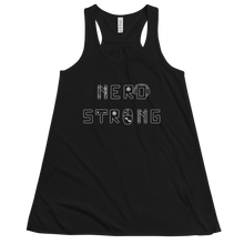 Load image into Gallery viewer, Women&#39;s Nerd Strong Tank Workout Apparel Funny Merchandise