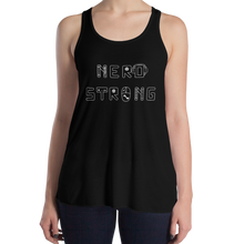 Load image into Gallery viewer, Women&#39;s Nerd Strong Tank Workout Apparel Funny Merchandise