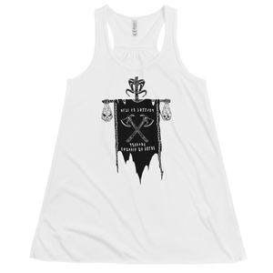 Women's Half Orc D&D Tank Workout Apparel Funny Merchandise