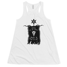 Load image into Gallery viewer, Tiefling D&amp;D Racerback Tank Workout Apparel Funny Merchandise