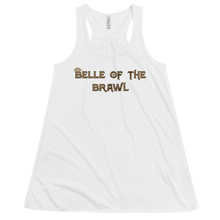 Load image into Gallery viewer, Women&#39;s Belle of the Brawl Saying Tank Workout Apparel Funny Merchandise